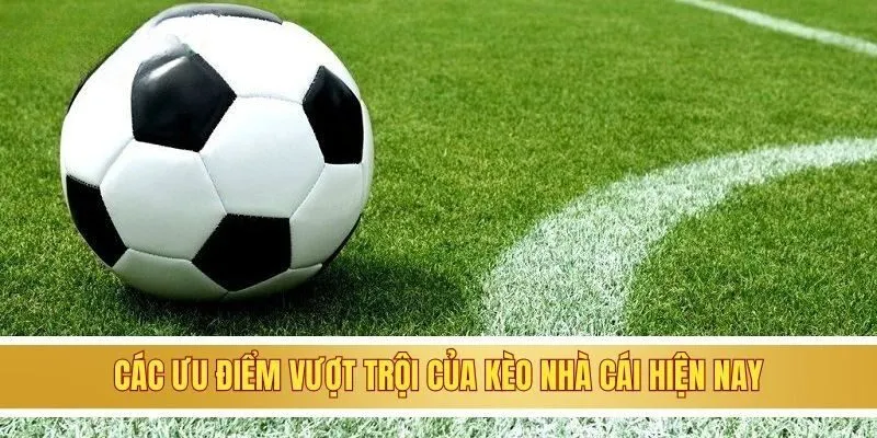 Các ưu điểm vượt trội của kèo nhà cái hiện nay