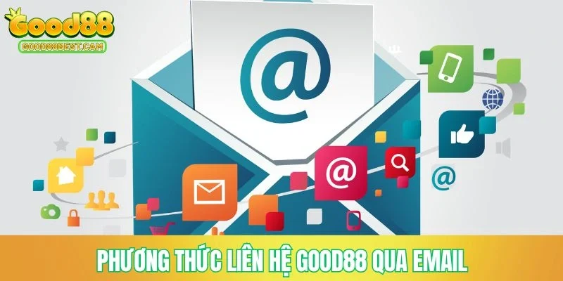 Phương thức liên hệ GOOD88 qua email